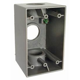 single gang deep box weather proof metal|single gang weatherproof outlet box.